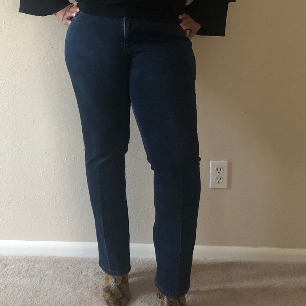 Lee straight leg denim jeans